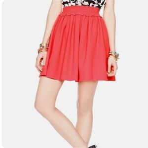 Kate spade pleated skirt bright pink size small EUC